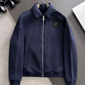 Stone Island Collared Zip-Up Jacket